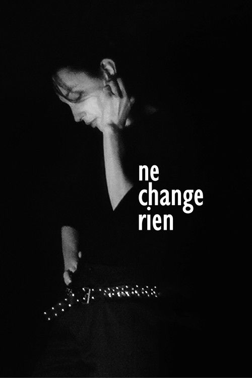 Ne change rien (2009) poster