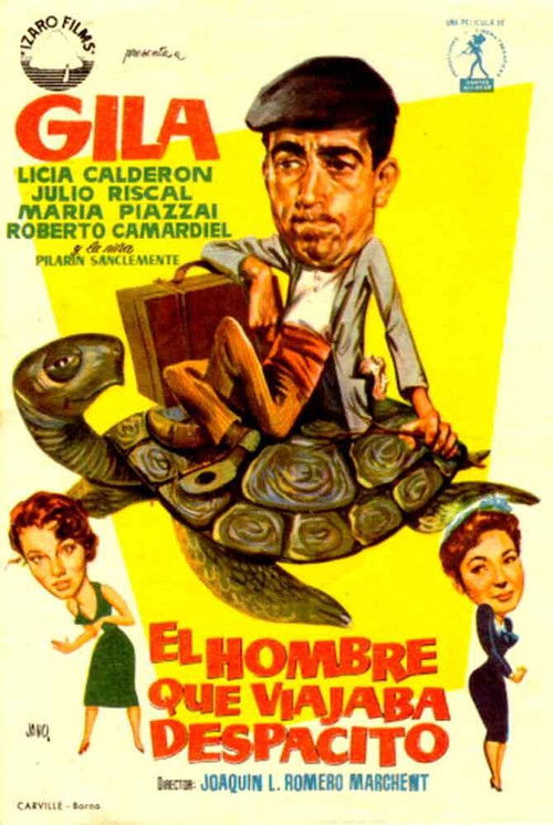 El hombre que viajaba despacito (1957) poster