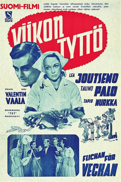 Viikon tyttö (1946) poster