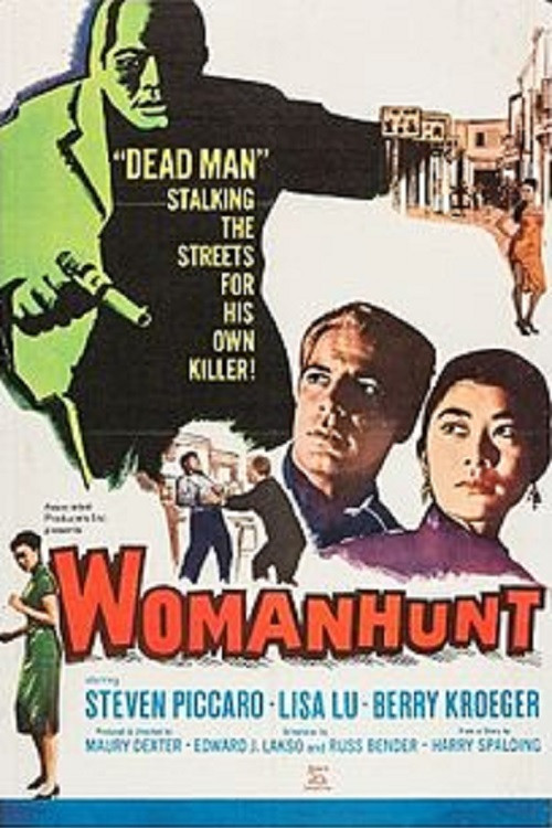 Womanhunt (1962) poster