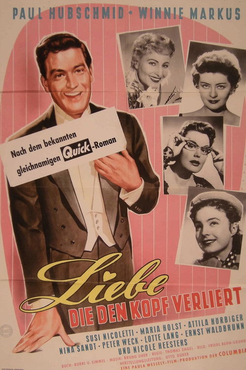 Liebe, die den Kopf verliert (1956) poster