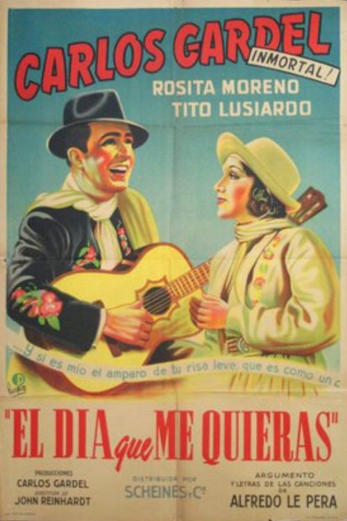 El día que me quieras (1935) poster