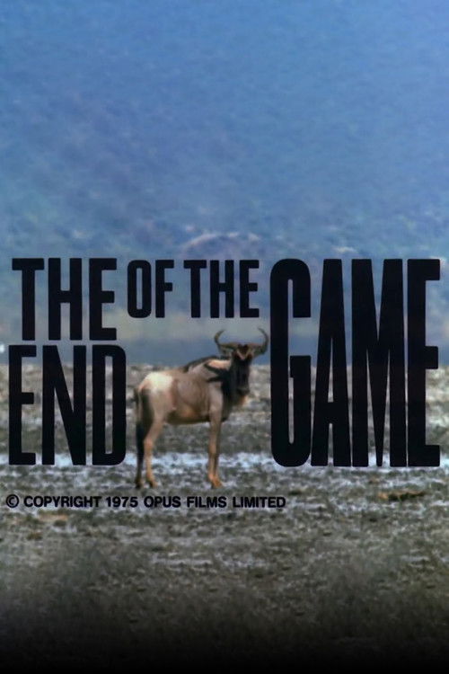 The End of the Game (1976) poster
