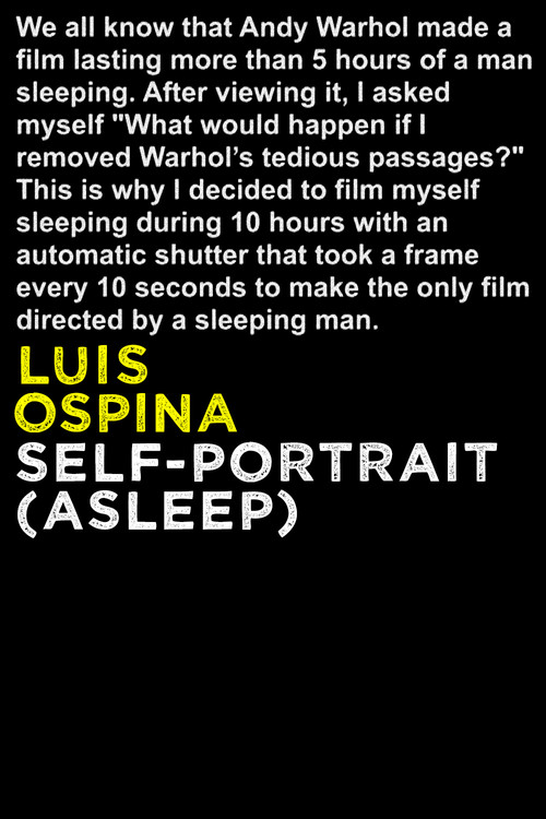 Self-Portrait (Asleep) (1971) poster