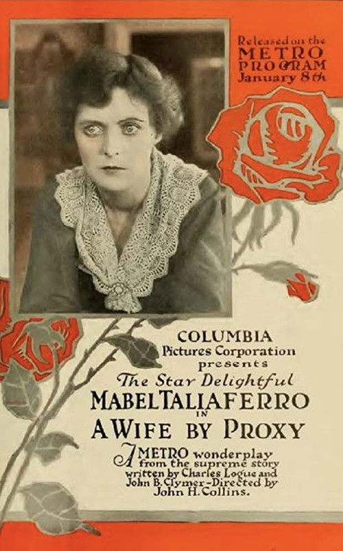 A Wife by Proxy (1917) poster