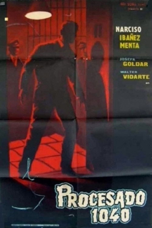 Procesado 1040 (1958) poster
