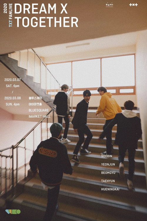2020 TXT FANLIVE DREAM X TOGETHER (2020) poster