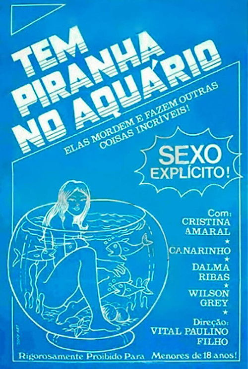Tem Piranha no Aquário (1982) poster