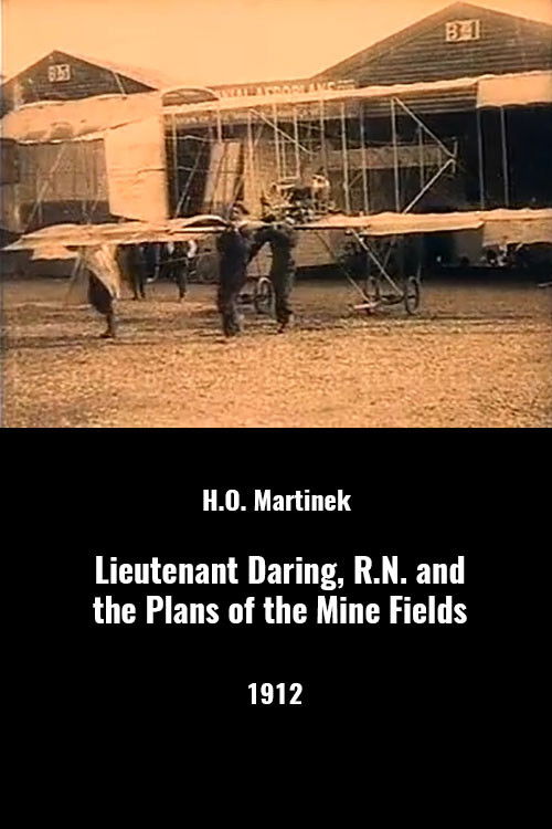 Lieutenant Daring, R.N. And the Plans of the Mine Fields (1912) poster
