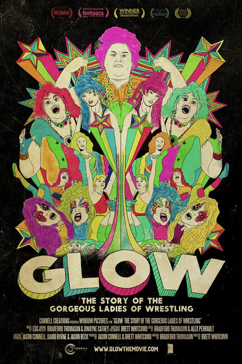 GLOW: The Story of The Gorgeous Ladies of Wrestling (2012) poster