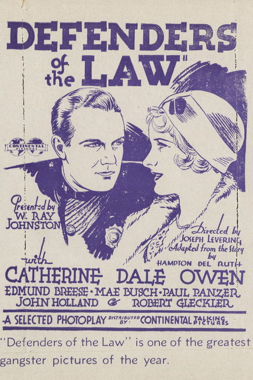 Defenders of the Law (1931) poster