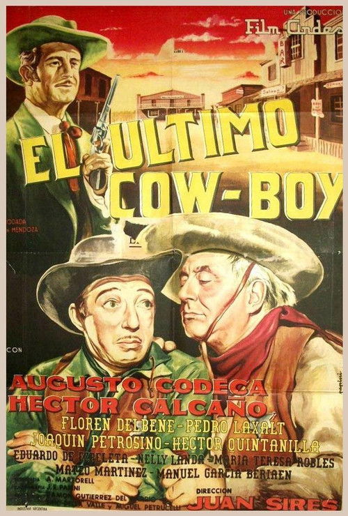 El último cowboy (1954) poster