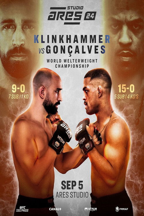 ARES 24 Studio: Klinkhammer vs. Goncalves (2024) poster