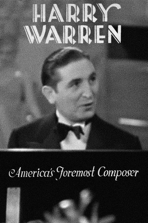 Harry Warren: America's Foremost Composer (1933) poster