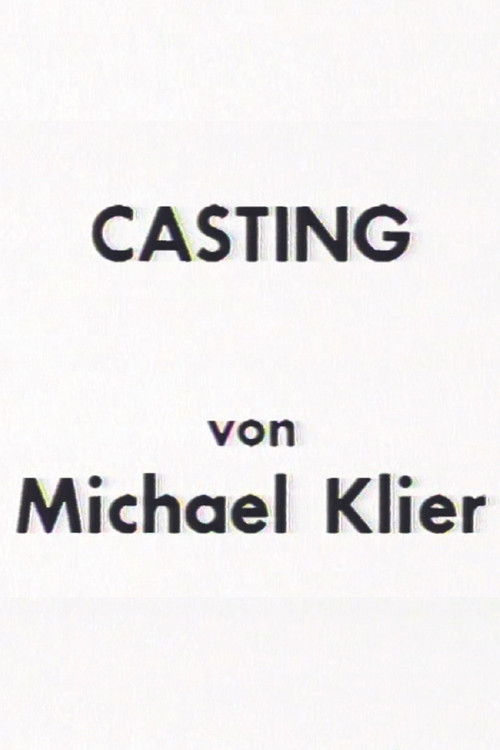 CASTING (1986) poster