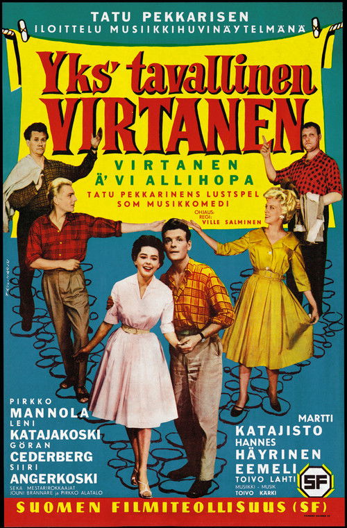 Yks' tavallinen Virtanen (1959) poster