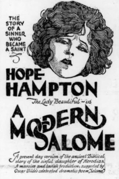 A Modern Salome (1921) poster