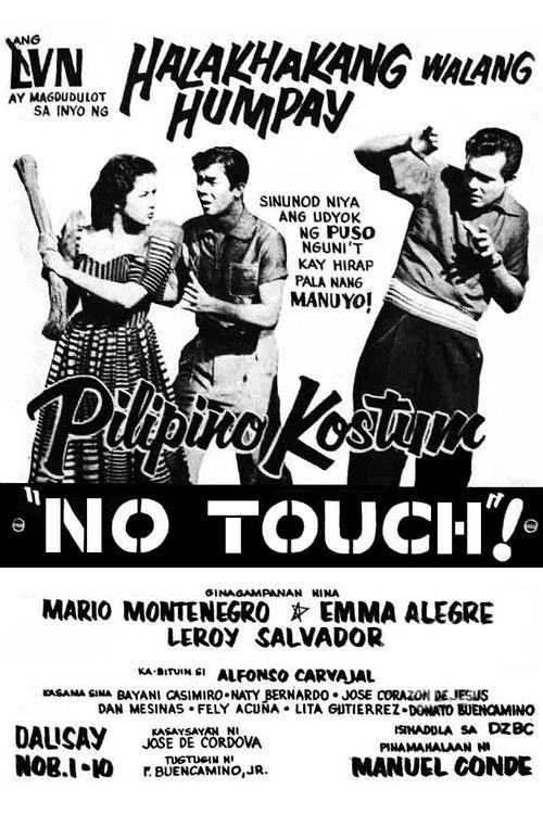 Pilipino Kostum No Touch! (1955) poster