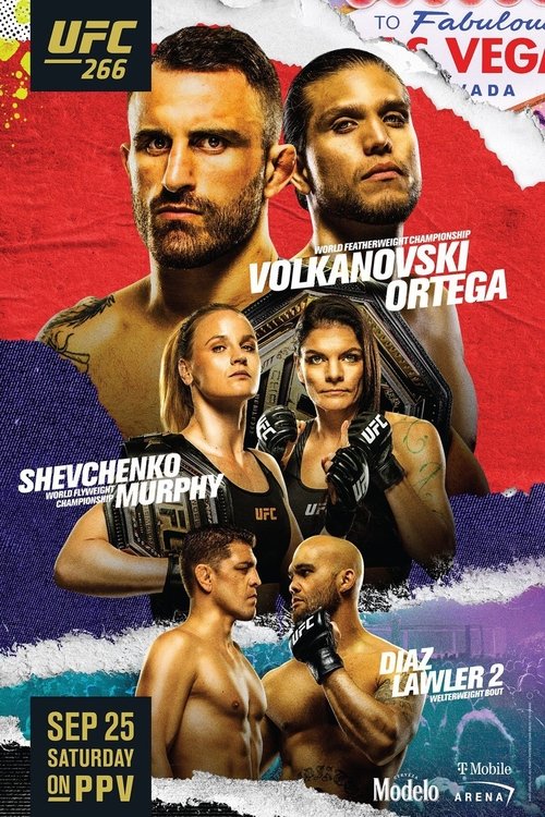 UFC 266: Volkanovski vs. Ortega (2021) poster
