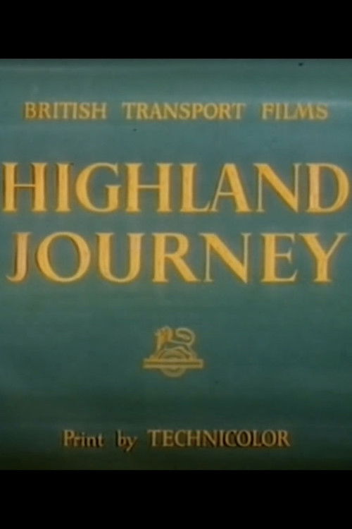 Highland Journey (1953) poster