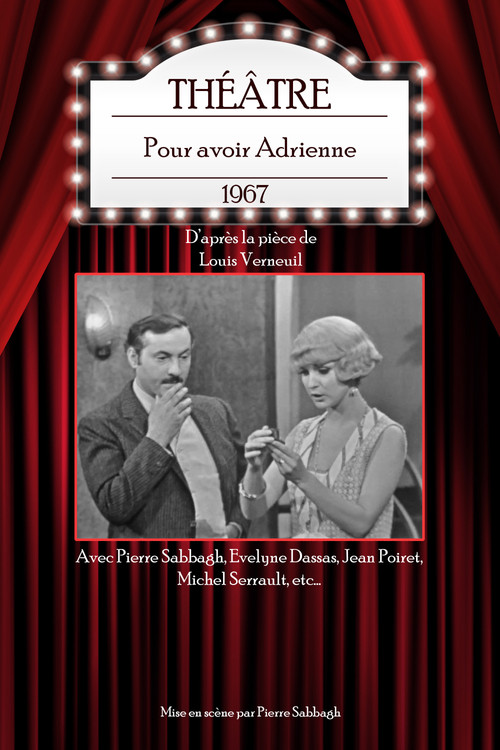 Pour avoir Adrienne (1967) poster