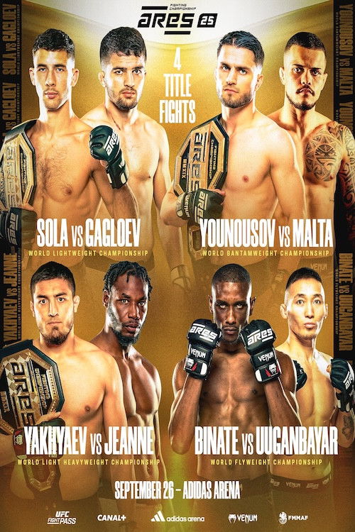 ARES 25: Sola vs. Gagloev (2024) poster