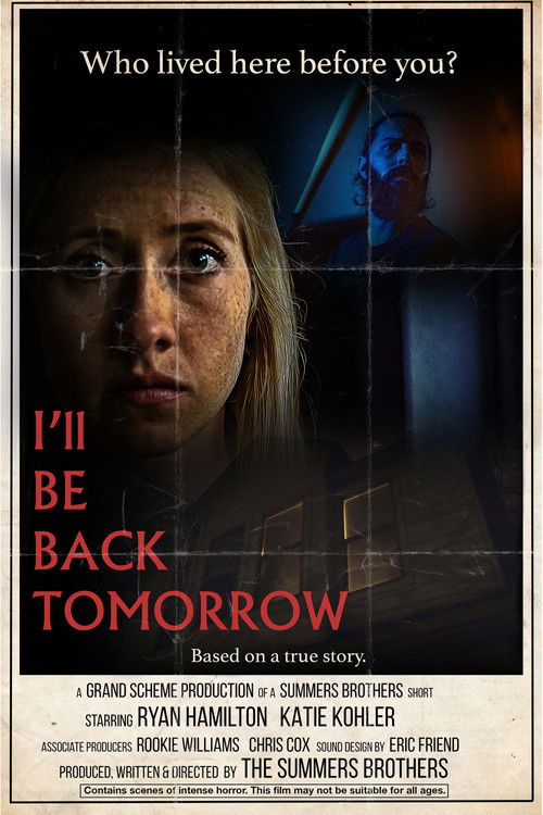 I'll Be Back Tomorrow (2020) poster