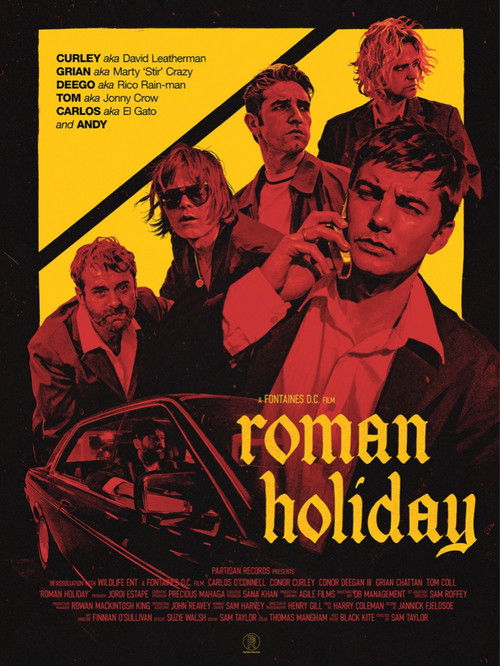 A Fontaines D.C. film: Roman Holiday (2022) poster