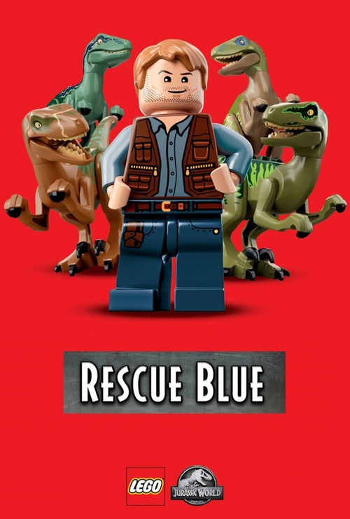 LEGO Jurassic World: Rescue Blue (2018) poster
