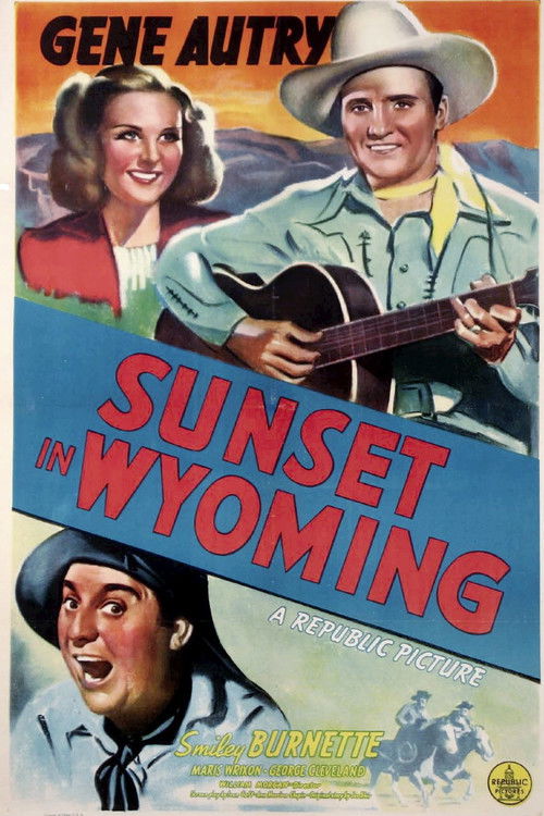 Sunset in Wyoming (1941) poster