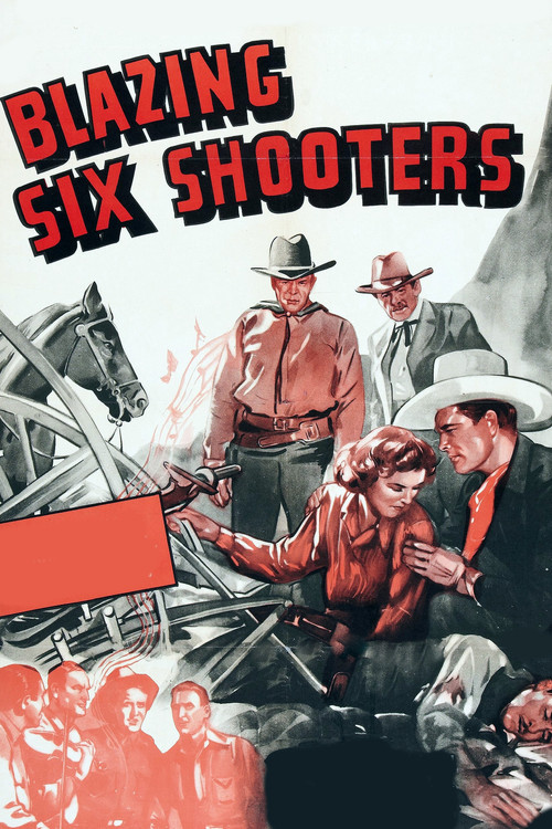 Blazing Six Shooters (1940) poster