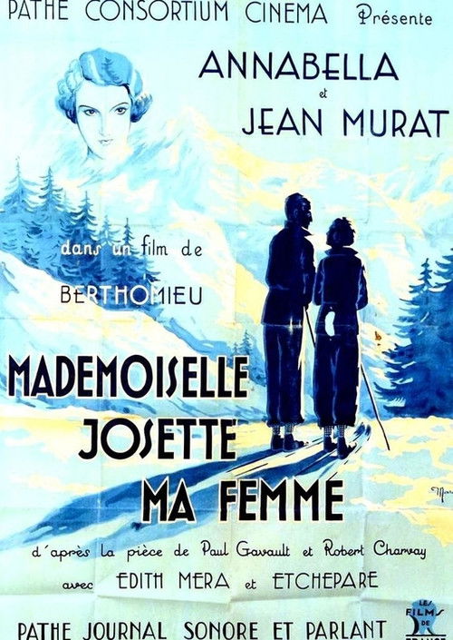 Mademoiselle Josette, ma femme (1933) poster