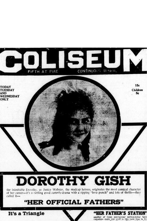 Her Official Fathers (1917) poster