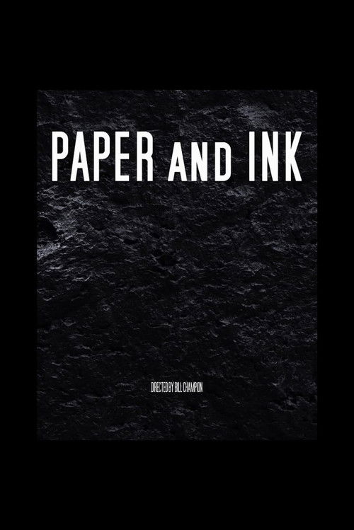 Paper and Ink (2012) poster