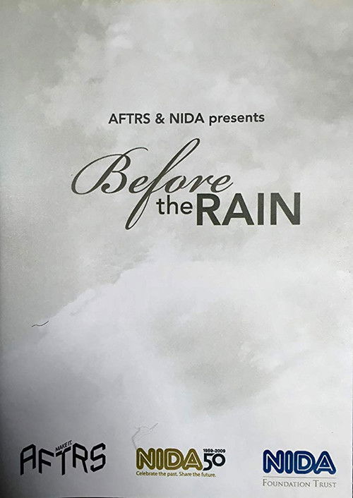 Before the Rain (2010) poster