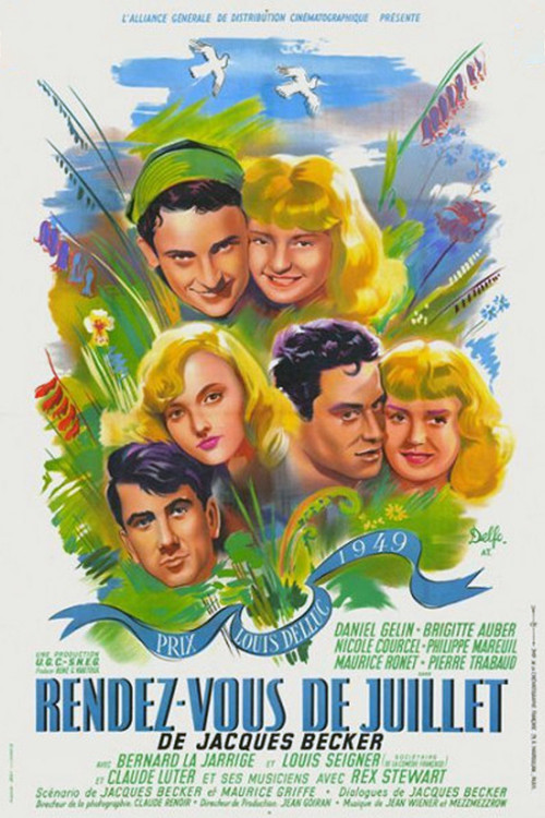 Rendezvous in July (1949) poster