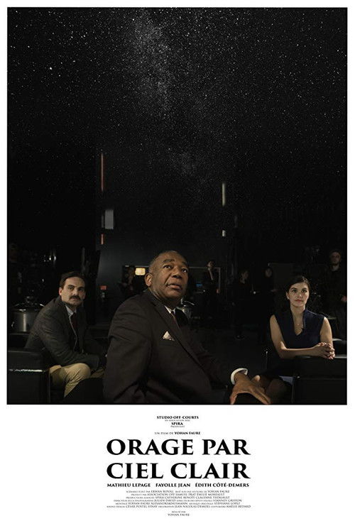 Orage par ciel clair (2018) poster