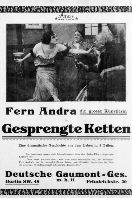 Gesprengte Ketten (1915) poster