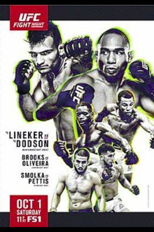 UFC Fight Night 96: Lineker vs. Dodson (2016) poster