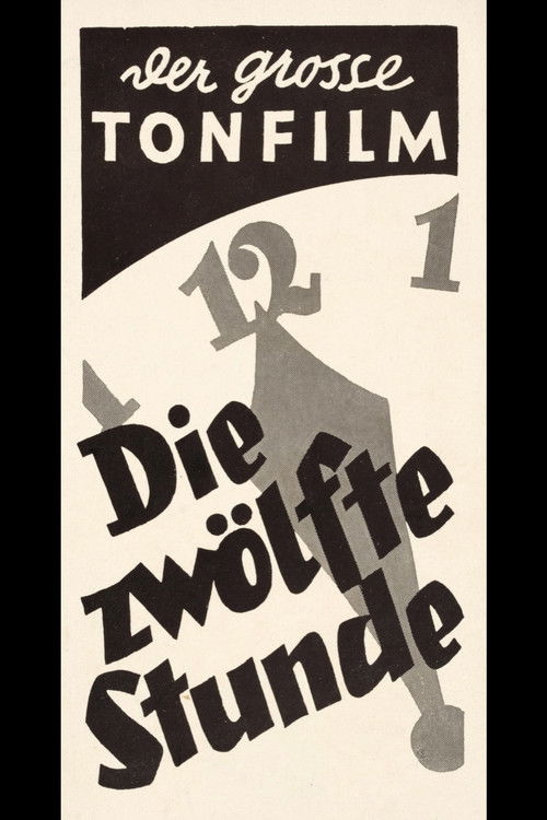 The Twelfth Hour (1930) poster