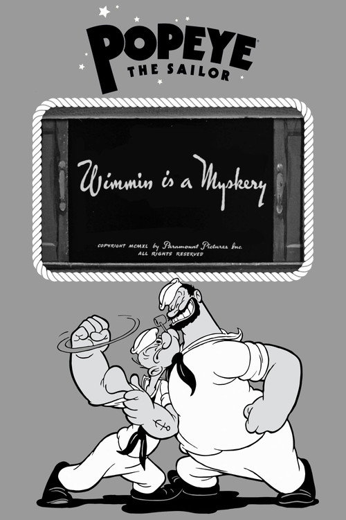 Wimmin is a Myskery (1940) poster