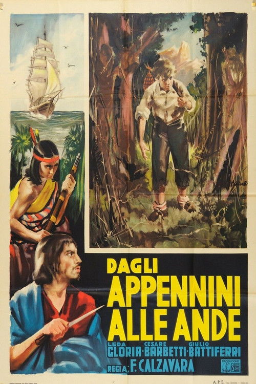 Dagli Appennini alle Ande (1943) poster