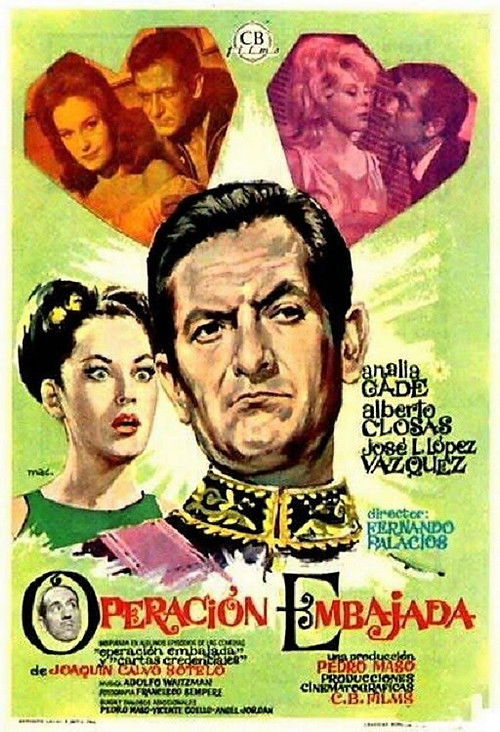 Operación: Embajada (1963) poster