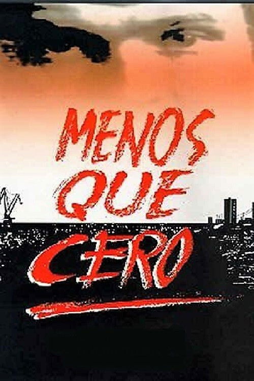 Menos que cero (1996) poster