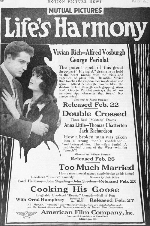 Life's Harmony (1916) poster