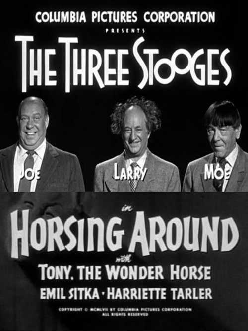 Horsing Around (1957) poster