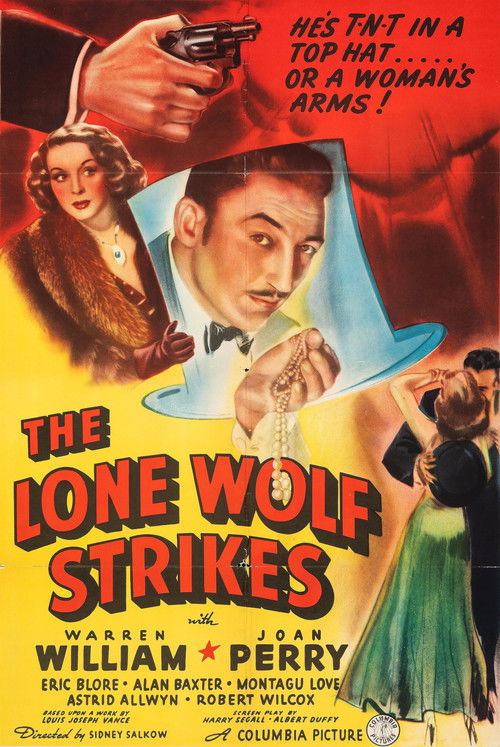 The Lone Wolf Strikes (1940) poster