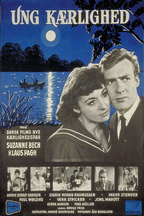 Ung kærlighed (1958) poster