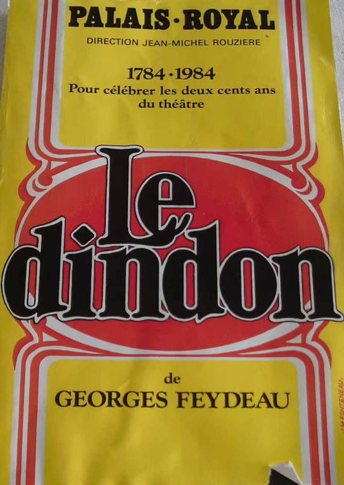 Le Dindon (1986) poster