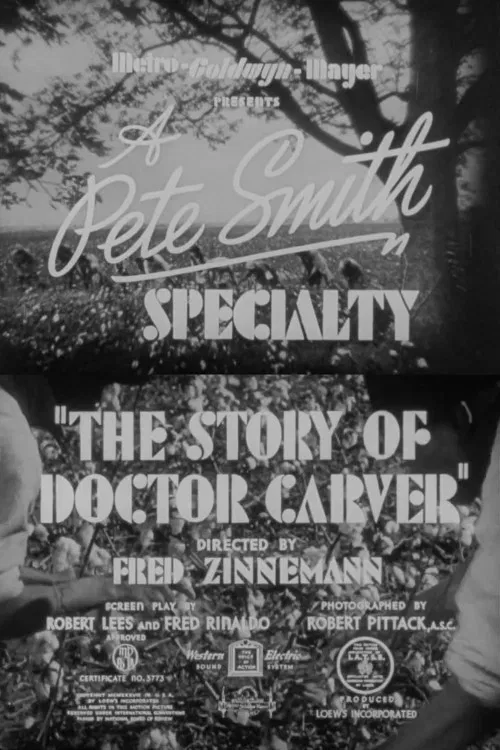The Story of Doctor Carver (1938) poster